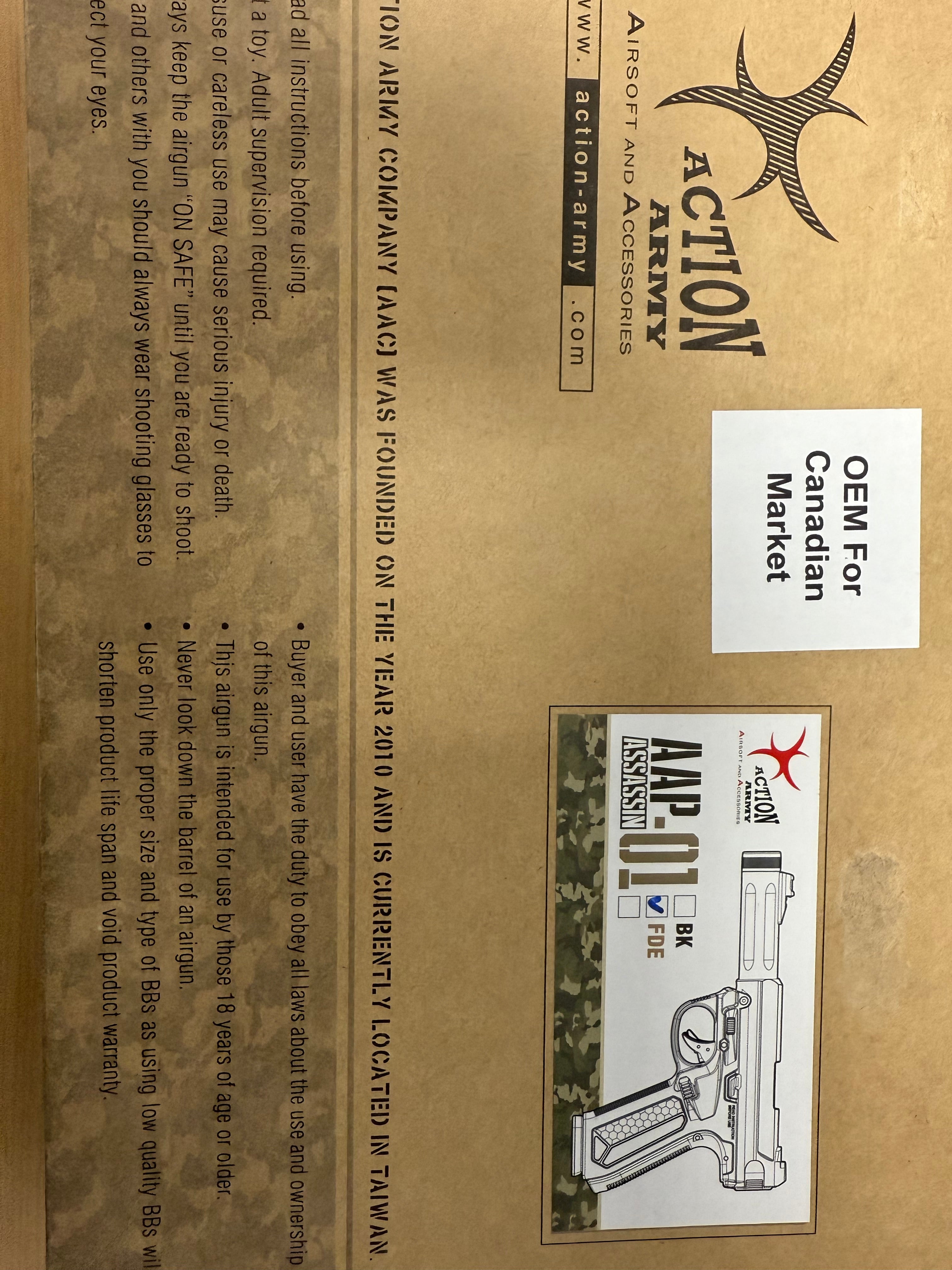 Action Army AAP-01 Assassin (TAN)